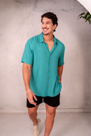 Camisa Easy Vibe Verde Jade - Linha Urban