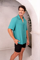 Camisa Easy Vibe Verde Jade - Linha Urban