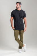 Calça Roman Confort Tec Verde Militar - Linha Rich