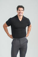 Conjunto Polo RIch Preta + Calça Window Black