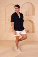 Short Linho Cut - Linha Resort - Off White