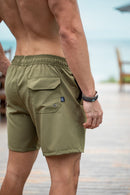Short Sport Verde Militar - Linha Resort