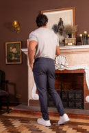 Calça Window Chumbo Xadrez – Linha Rich