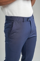 Calça Xadrez Ajuste Dinâmico Azul - Linha Essential
