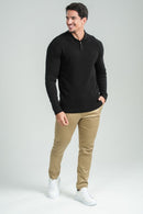 Calça Roman Super Slim Caqui - Linha Rich
