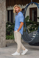 Camisa Easy Vibe Vintage Azul - Linha Urban
