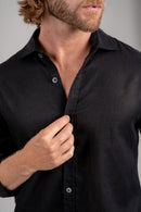Camisa Positano Preta – Linha Resort