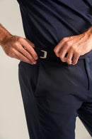 Calça Roman Confort Tec Azul Escuro - Linha Rich