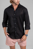 Camisa Positano Preta – Linha Resort