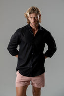 Camisa Positano Preta – Linha Resort
