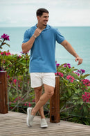 Short Urban Sarja Com Elastano Off White - Linha Urban