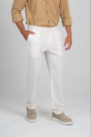 Calça Alfaitaria Casablanca Off White - Linha Resort