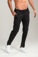 Calça Urban Sarja com Elastano Preta - Linha Urban