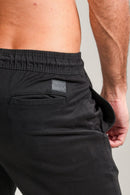 Calça Urban Sarja com Elastano Preta - Linha Urban