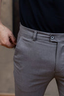 Calça Vance Alfaiataria Chumbo - Linha Essential