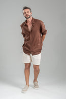 Short Alfaiataria Positano Off White - Linha Resort
