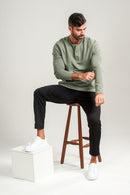 Calça Urban Sarja com Elastano Preta - Linha Urban