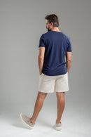 Camiseta Basic Azul Marinho - Linha Essential