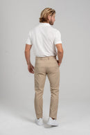 Conjunto Camisa Polo Rich Off + Calça Felline Caqui