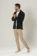 Calça Alfaiataria Blaine Elasto Caqui - Linha Rich