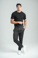Camiseta Blaine Tricô Preta - Linha Rich