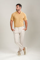 Calça Roman Confort Tec Off White - Linha Rich