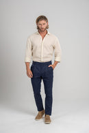 Camisa Positano Bege Claro – Linha Resort