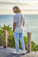 Camisa Paradizo Tricô Texturizada Gola Cubana - Linha Urban - Off White