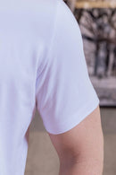 Camiseta Luxor Gold Algodão Egípcio - Linha Essential - Branco