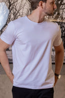 Camiseta Luxor Gold Algodão Egípcio - Linha Essential - Branco