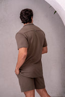 Camisa New Paradizo Verde Acinzentado - Linha Urban
