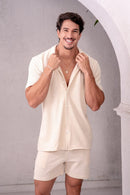Short New Paradizo Bege Claro