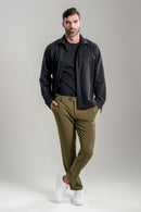Calça Roman Confort Tec Verde Militar - Linha Rich