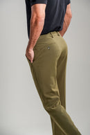Calça Roman Confort Tec Verde Militar - Linha Rich