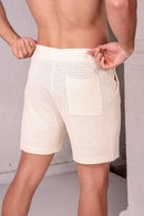 Short New Paradizo Bege Claro
