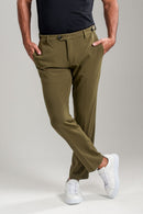 Calça Roman Confort Tec Verde Militar - Linha Rich