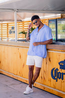 Camisa Easy Vibe Vintage Azul - Linha Urban