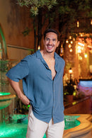 Camisa Great Time - Linha Urban - Azul Indy