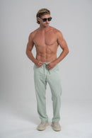 Conjunto Calça Positano Verde e Camisa Resort Ampla Branca