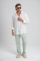 Camisa Resort Ampla - Linha Resort - Branco
