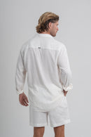 Conjunto Amalfi Puro Linho Off White - Linha Resort