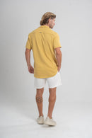 Short Urban Sarja Com Elastano Off White - Linha Urban