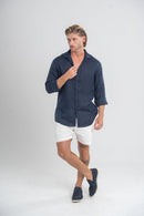 Short Urban Sarja Com Elastano Off White - Linha Urban
