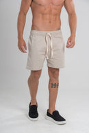 Short Urban Sarja Com Elastano Bege - Linha Urban