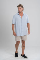 Short Urban Sarja Com Elastano Bege - Linha Urban