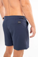 Short Aqua Tailor Azul Escuro - Linha Resort