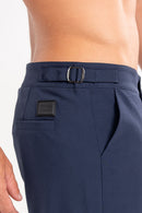 Short Aqua Tailor Azul Escuro - Linha Resort