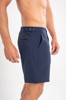 Short Aqua Tailor Azul Escuro - Linha Resort
