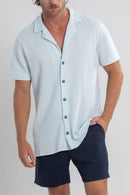 Short Aqua Tailor Azul Escuro - Linha Resort