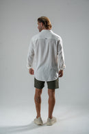 Short Urban Sarja Com Elastano Verde Escuro - Linha Urban